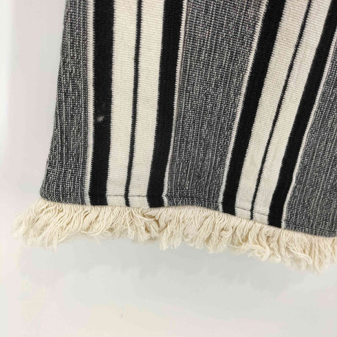 ザラ ZARA フリンジデザインストライプイージーパンツ レディース JPN:S