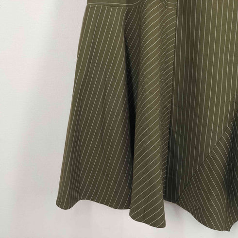 オズモーシス OSMOSIS 25AW ストライプ切替 ワンピース レディース ONE SIZE