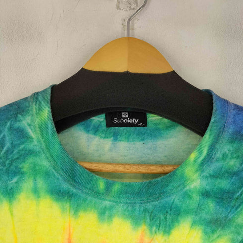 サブサエティ Subciety タイダイ カットソー メンズ JPN:XL