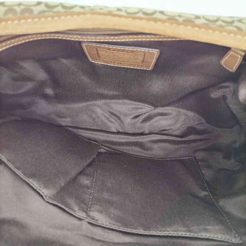 コーチ COACH 00S シグネチャー キャンバス レザー ワンショルダー バッグ レディース