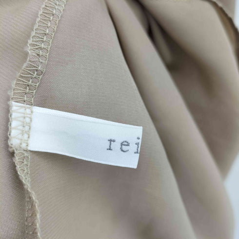 フリルデザイン L/S ブラウス レディース