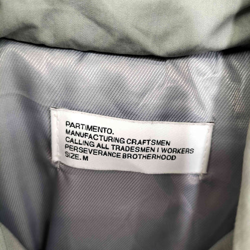 フロントデザイン パファージャケット メンズ import:M