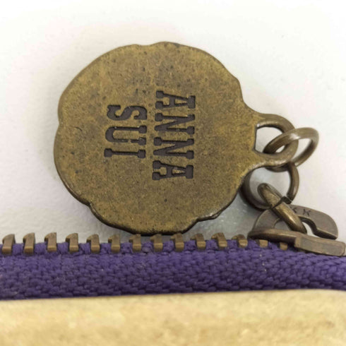 アナスイ ANNA SUI フロントパピヨンがま口ドッキング長財布 レディース