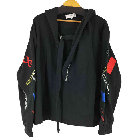 パラドックス PARADOX 刺繍加工 スキッパー フーディ メンズ JPN:L