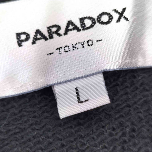 パラドックス PARADOX 刺繍加工 スキッパー フーディ メンズ JPN:L