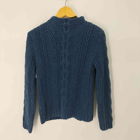 ローレンラルフローレン LAUREN RALPH LAUREN 90S リネンコットン ケーブルニット レディース import:S