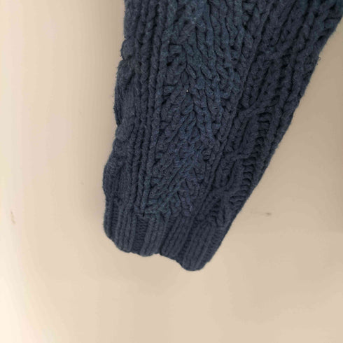 ローレンラルフローレン LAUREN RALPH LAUREN 90S リネンコットン ケーブルニット レディース import:S