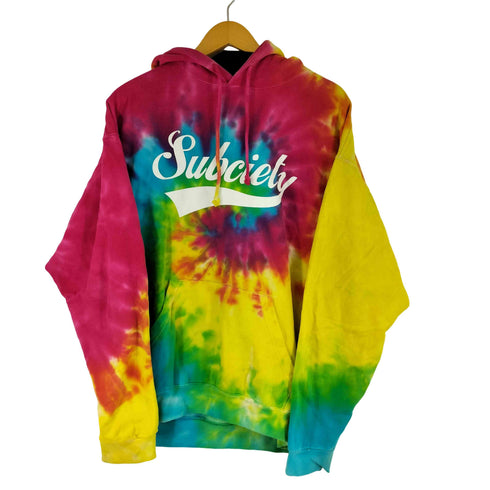 サブサエティ Subciety タイダイ フーディ メンズ JPN:L