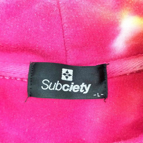 サブサエティ Subciety タイダイ フーディ メンズ JPN:L