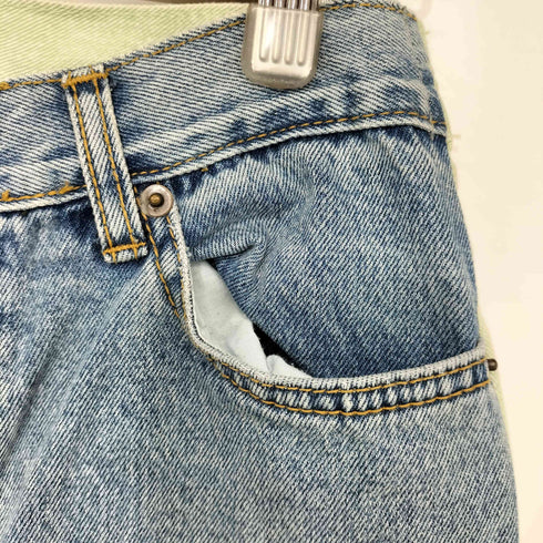 切替デザインデニムパンツ レディース JPN:S