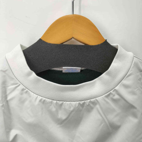 チャンピオン Champion 刺繍ロゴ 異素材 切替 クルーネックスウェット レディース M