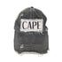 CAPE ダメージ加工デニムメッシュキャップ メンズ