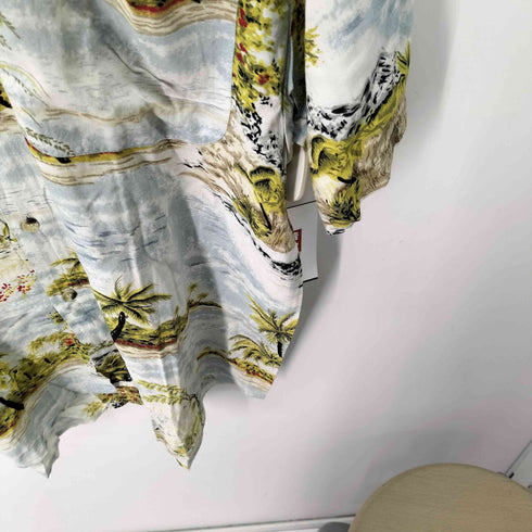 k.a.d レーヨン アロハシャツ メンズ import:L