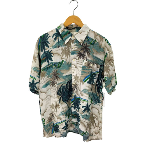 レーヨン アロハシャツ メンズ