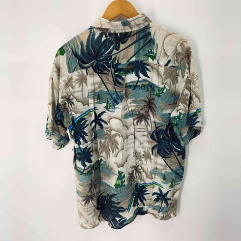 レーヨン アロハシャツ メンズ