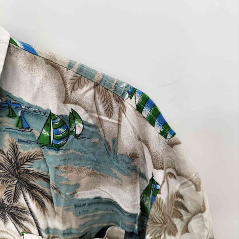 レーヨン アロハシャツ メンズ