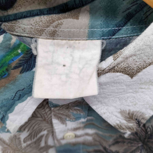 レーヨン アロハシャツ メンズ