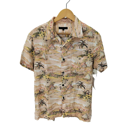hemisphere レーヨン アロハシャツ メンズ import:M
