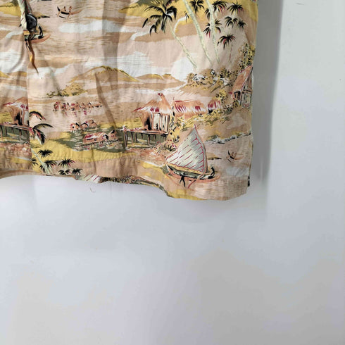 hemisphere レーヨン アロハシャツ メンズ import:M