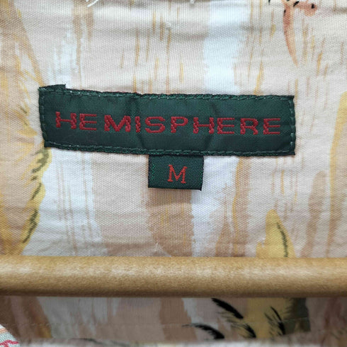 hemisphere レーヨン アロハシャツ メンズ import:M
