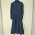 ガニーサックス GUNNE SAX USA製 紙タグ ストライプフリルデニムワンピース レディース 11