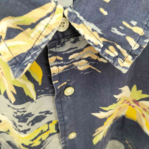 オールドネイビー OLD NAVY old アロハシャツ メンズ import:M
