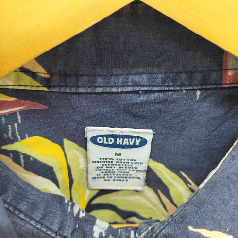 オールドネイビー OLD NAVY old アロハシャツ メンズ import:M