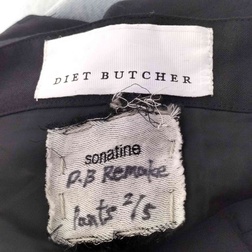 ダイエットブッチャー DIET BUTCHER SONATINA リメイクスラックスパンツ メンズ JPN:2