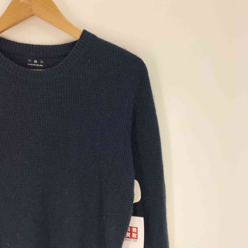 スリードッツ three dots カシミヤ クルーネックニット メンズ