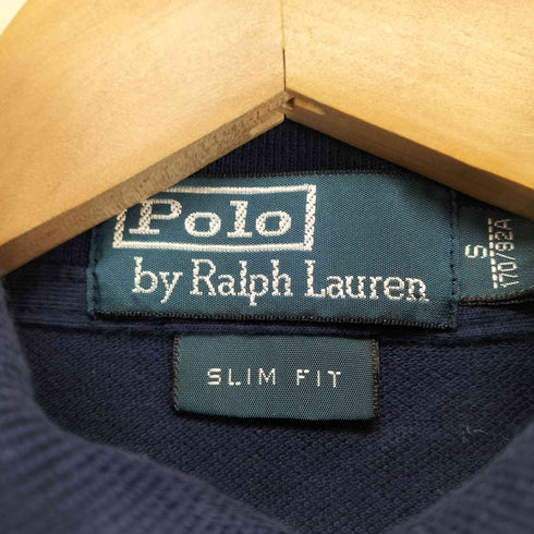 ポロバイラルフローレン Polo by RALPH LAUREN slim fit ボーダー ポロシャツ メンズ import:S