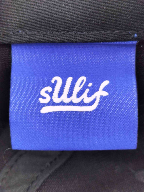 SULIF hand drawn logo cap メンズ