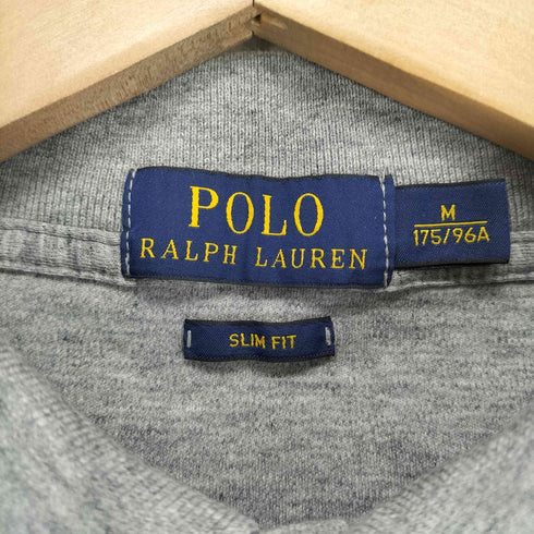 ポロラルフローレン POLO RALPH LAUREN ポニー刺繍 カットソー地 ポロシャツ メンズ import:M