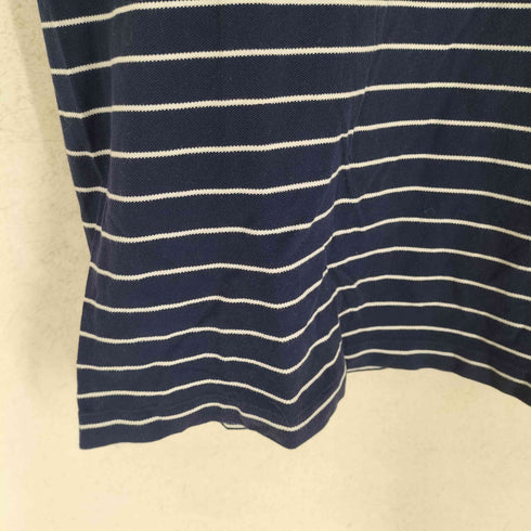 ポロラルフローレン POLO RALPH LAUREN ポニー刺繍 ボーダー ポロシャツ メンズ import:M