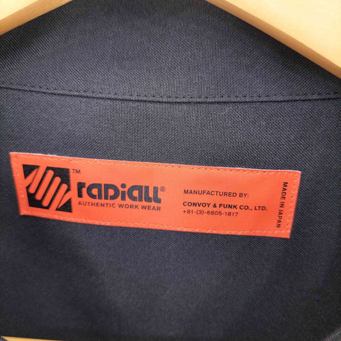 ラディアル RADIALL WHEELS - REGULAR COLLARED SHIRT 長袖 ワークシャツ メンズ