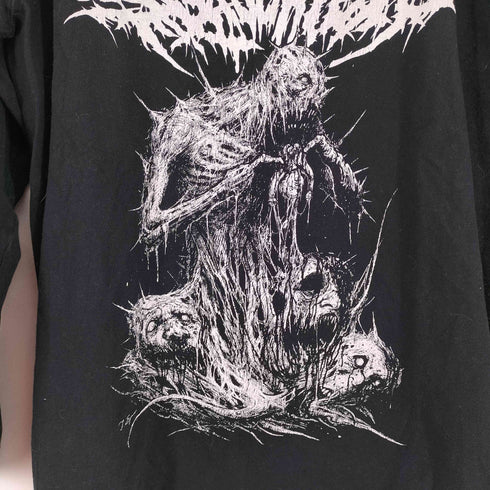 Brutal Death Clothing 両面プリント L/S Tシャツ メンズ JPN:L