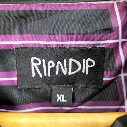 リップンディプ RIPNDIP ナイロンコーチジャケット メンズ JPN:XL