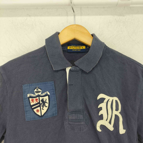 ラグビーラルフローレン Rugby Ralph Lauren エンブレム ポロシャツ メンズ import:S