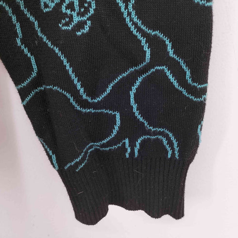 リップンディプ RIPNDIP 総柄 ニット メンズ