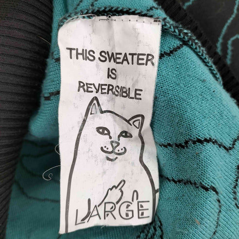 リップンディプ RIPNDIP 総柄 ニット メンズ