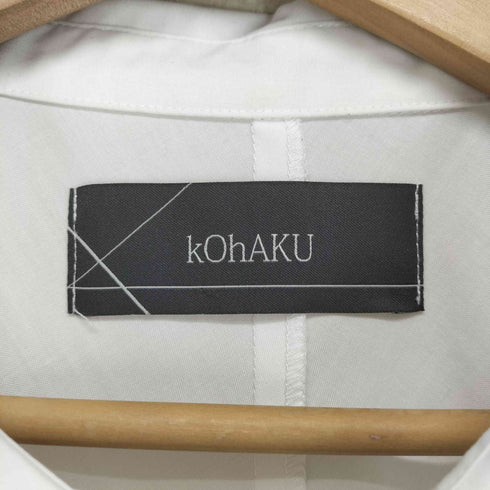 コハク KOHAKU アシンメトリーフレアシャツ レディース FREE
