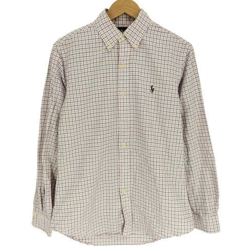 ラルフローレン RALPH LAUREN custom fit チェック BDシャツ メンズ import:S