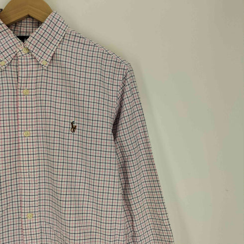 ラルフローレン RALPH LAUREN custom fit チェック BDシャツ メンズ import:S