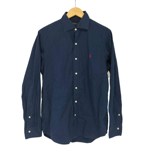 ポロラルフローレン POLO RALPH LAUREN ポニー刺繍 ワイドカラーシャツ メンズ import:S
