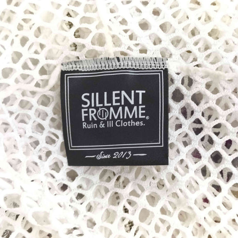 SILLENT FROMME メッシュ ジップアップパーカー メンズ
