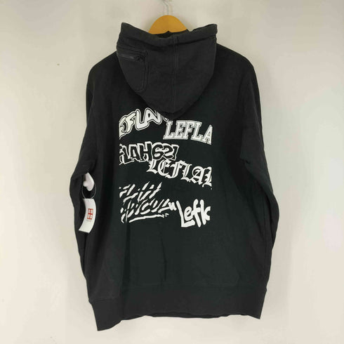 レフラー Leflah 両面プリントプルオーバーパーカー メンズ JPN:XL