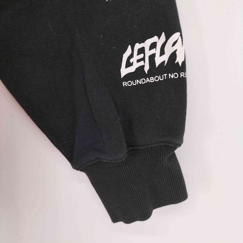 レフラー Leflah 両面プリントプルオーバーパーカー メンズ JPN:XL