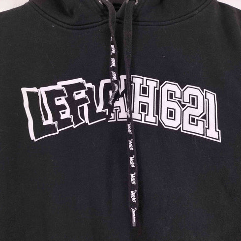 レフラー Leflah 両面プリントプルオーバーパーカー メンズ JPN:XL