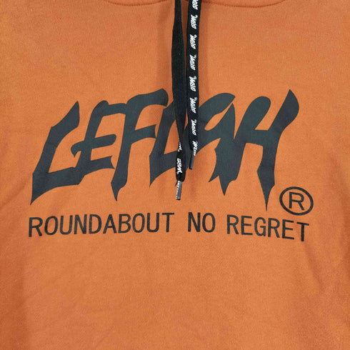 レフラー Leflah フロントプリントプルオーバーパーカー メンズ JPN:L