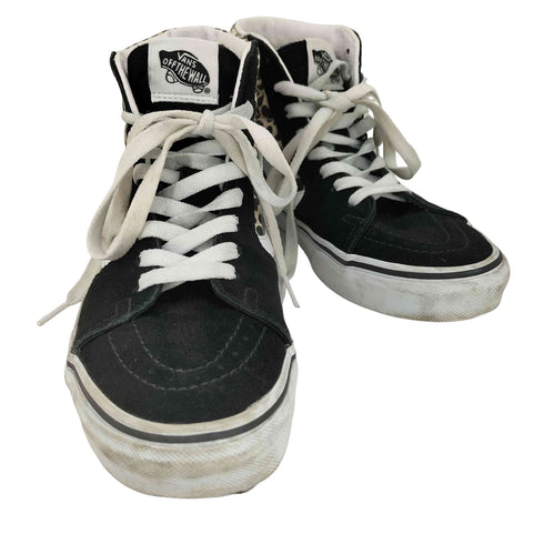 バンズ VANS SKATE 8 HI スケート ハイ ゼブラ ハイカット スニーカー レディース JPN:23.5