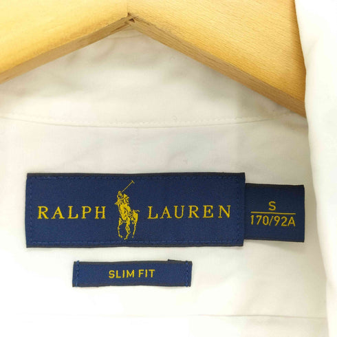 ラルフローレン RALPH LAUREN slim fit ポニー刺繍 BDシャツ メンズ import:S